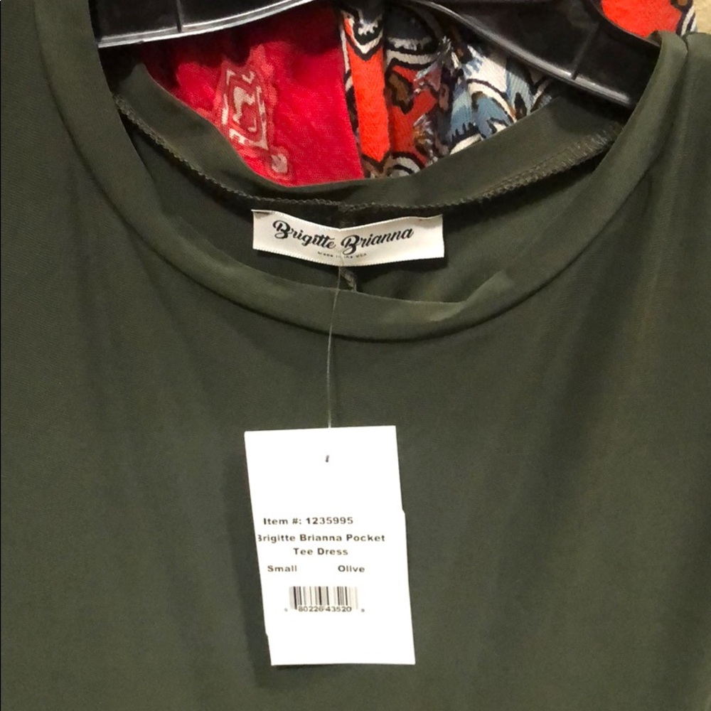 Brigitte Brianna Green Dress